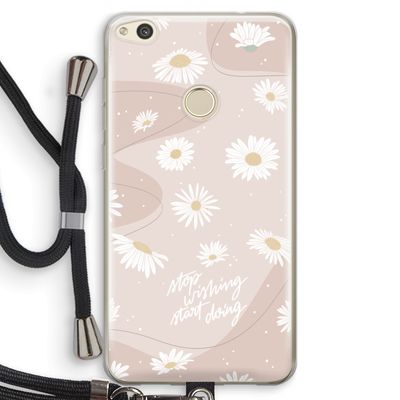 Daydreaming becomes reality: Huawei Ascend P8 Lite (2017) Transparant Hoesje met koord