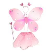 Toi-Toys Princess friends verkleedset vlinderfee met vleugels