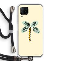 Palmboom: Huawei P40 Lite Transparant Hoesje met koord