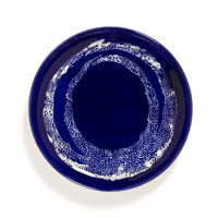 SERAX - Feast by Ottolenghi - Bord S 19 x19cm Lapis Lazuli Swirl- - thumbnail