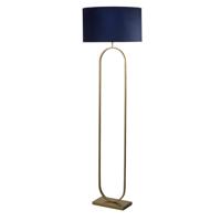 Searchlight VloerlampModish brons met blauwe kap - EU95102AZ