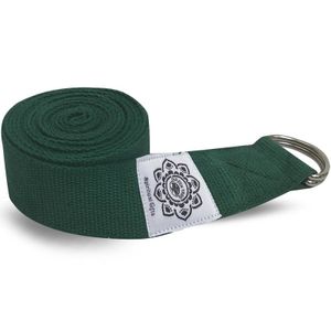 Green Tree Yoga riem groen 250cm (1 st)