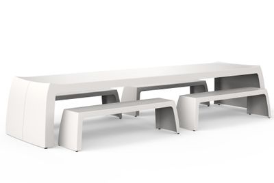 ADEZZ O2S Tafel 400x110x76cm. op=op