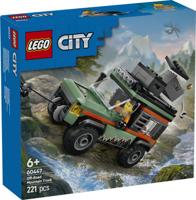 Lego city 4x4 terreinwagen voor in de bergen - 60447