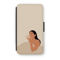 Fresh coffee: iPhone XS Flip Hoesje
