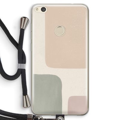 Geo #7: Huawei Ascend P8 Lite (2017) Transparant Hoesje met koord
