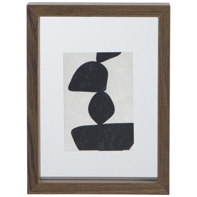 Leen Bakker - Fotolijst Leiden Walnoot - 15x20 Cm - MDF - Bruin - 4x20x15 Cm