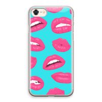 Bite my lip: iPhone 8 Transparant Hoesje