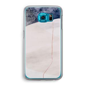 Stone White: Samsung Galaxy S6 Transparant Hoesje