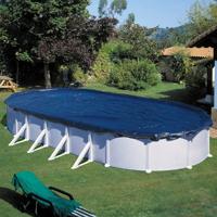 Zwembadafdekking Gre Blauw Zwart