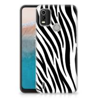 Nokia C21 Plus | TPU Hoesje | Zebra