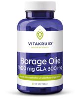 Borage Olie 1500mg GLA 300mg uit plantaardige bron 60 Softgels