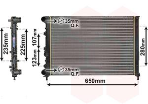 Van Wezel Radiateur 01002144