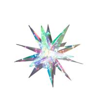 Konstsmide led diamant iriserend 3d ster Konstsmide - Konstsmide