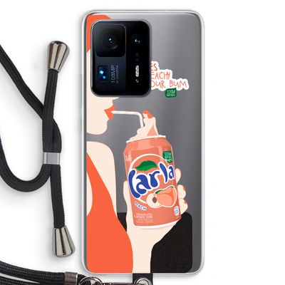 Peach please!: Xiaomi Mi Mix 4 Transparant Hoesje met koord