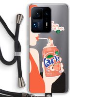 Peach please!: Xiaomi Mi Mix 4 Transparant Hoesje met koord