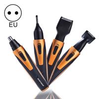 SPORTMAN vier-in-één elektrische oplaadbare oor neus rietenknipper baard gezicht scheerapparaat wenkbrauwen tondeuse voor mannen EU Plug(gold)