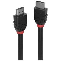 LINDY 36468 HDMI-kabel HDMI Aansluitkabel HDMI-A-stekker, HDMI-A-stekker 10.00 m Zwart 4K UHD - thumbnail