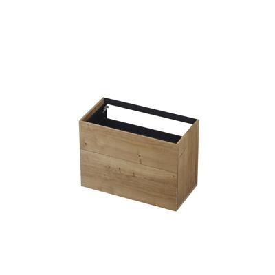 INK - Onderkast 2 Laden Push To Bestaande Uit: - 900x450x650 Mm - Ash Grey Fineer