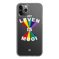 Het Leven Is Mooi: iPhone 11 Pro Transparant Hoesje