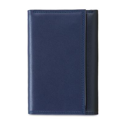Mywalit RFID Tri-fold Wallet with Zip Nappa Notte