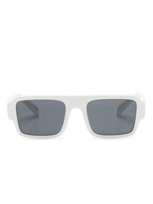 Prada Eyewear lunettes de soleil à monture carrée - Blanc