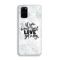 Partner in crime: Samsung Galaxy S20 Plus Transparant Hoesje