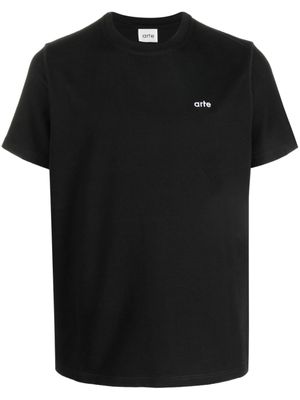 Arte Antwerp t-shirt en coton à logo imprimé - Noir