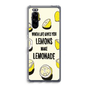Lemonade: Sony Xperia 5 Transparant Hoesje
