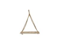 Wandplank met touw 60x25cm