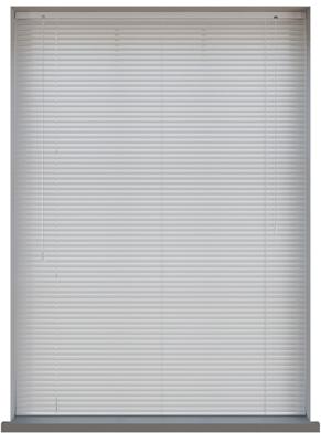 Aluminium Jaloezie 25mm - Prime Geborsteld aluminium