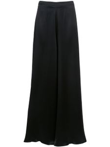 VOZ pantalon palazzo Charmeuse - Noir