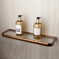 Monite Luxe Roségouden Badkamer Accessoire Set