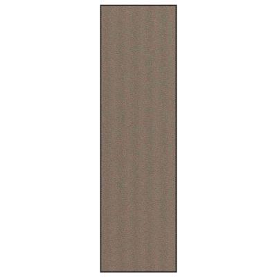 Deurmat 115x400 cm bruin