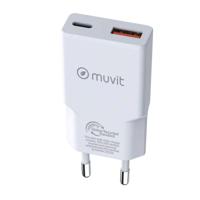 Oplader Muvit for Change HC-263 Wit 18 W 30 W