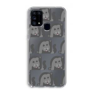 Cats: Samsung Galaxy M31 Transparant Hoesje
