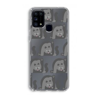 Cats: Samsung Galaxy M31 Transparant Hoesje