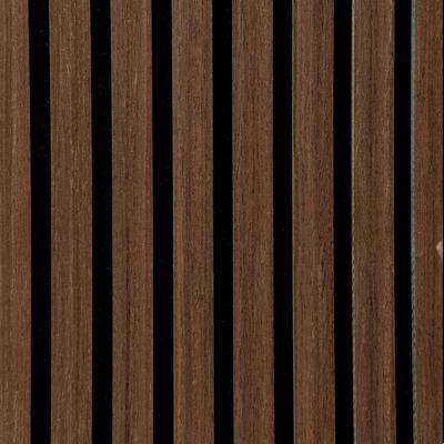 AKU Akoestisch Wandpaneel - Afimera - Wengé 260x60cm met Vilt