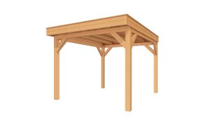 Buitenverblijf SUBLIME Plat dak - 300x350 cm- Plat dak- - YARD Outdoor