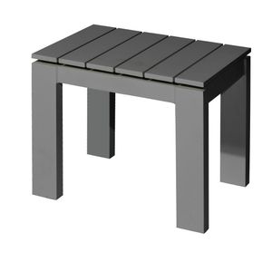 Morris side table 50x40 cm alu anthracite - Max&Luuk