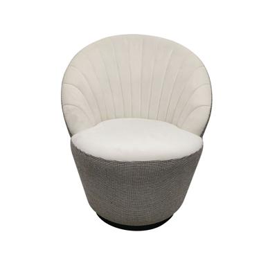 Armstoel DKD Home Decor 69 x 66 x 85 cm Zwart Gouden Wit