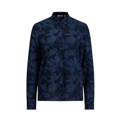 WE Fashion blouse met all over print river blue WE Fashion blouse met all over print river blue
