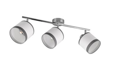 Trio PlafondlampDavos wit 3-lichts - R81553006
