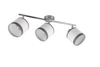 Trio PlafondlampDavos wit 3-lichts - R81553006