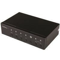 StarTech.com Multi-Input HDBaseT extender met switch DP, VGA, HDMI over CAT5/CAT6 tot 4K - thumbnail