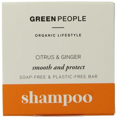 Green People Shampoo bar citrus & ginger