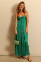 forte_forte forte_forte - jurk - 10060 my dress - emerald - thumbnail