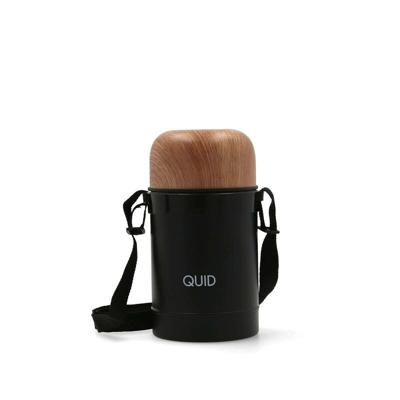 Reisthermosfles Quid Cocco Zwart Metaal 750 ml Eten