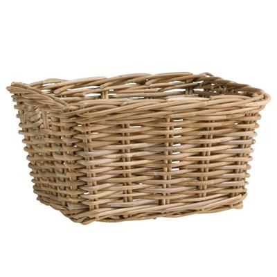 Leen Bakker - Lademand Pien - / - 34x24x20 Cm - Rotan - Bruin