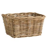 Leen Bakker - Lademand Pien - / - 34x24x20 Cm - Rotan - Bruin